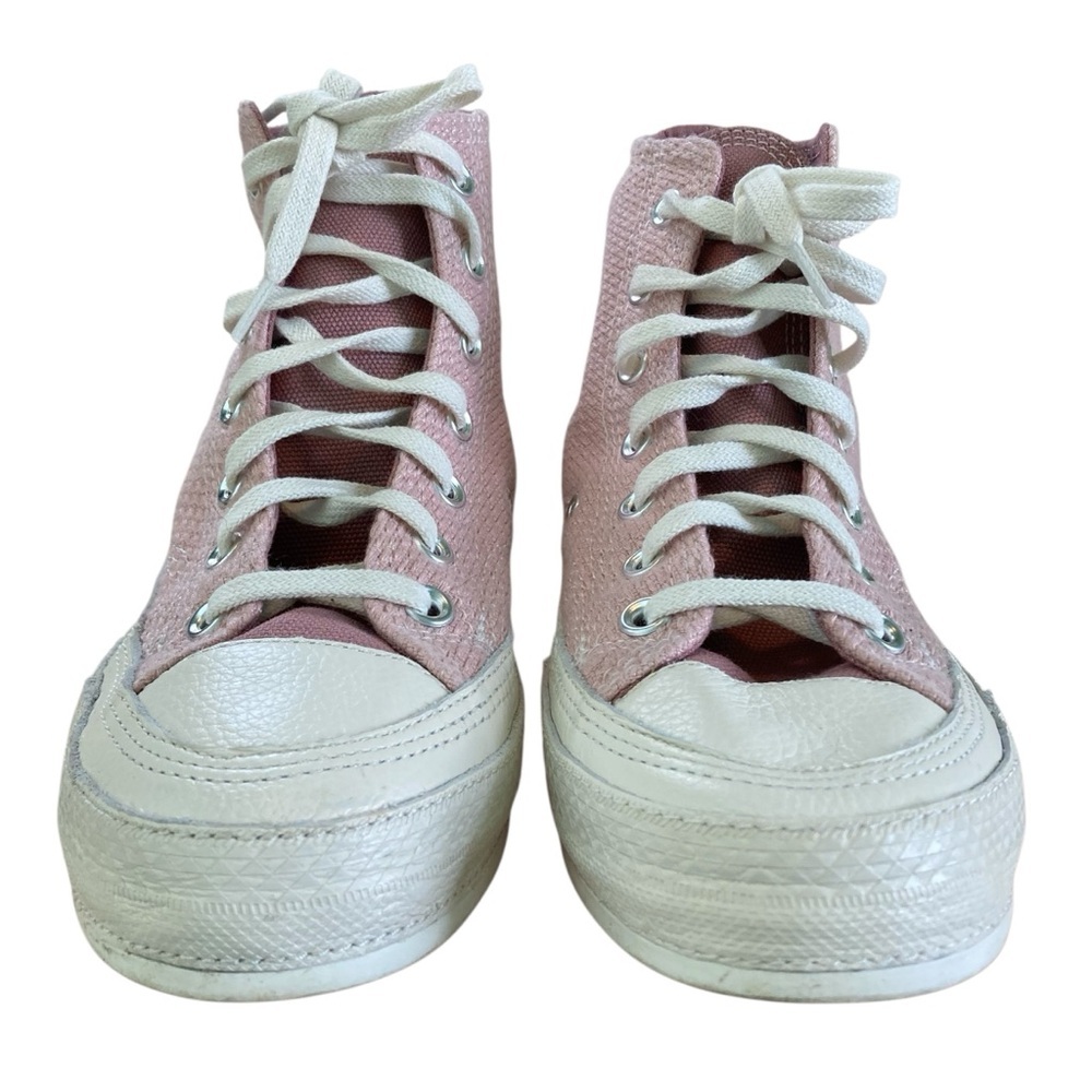 Converse Chuck 70 High Top All Star Sneakers Logo‎ Lace Up Pink (Size 8) - Picture 8 of 15